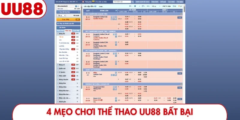 Tổng Hợp 4 Mẹo Thể Thao UU88 Bất Bại - Xem Ngay Kẻo Lỡ - luckyfrontier