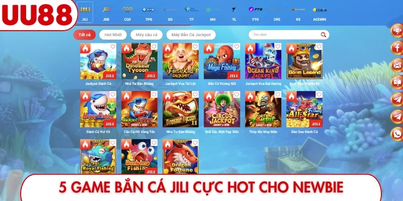 Bắn Cá JILI UU88 - Sân Chơi Đổi Thưởng Đẳng Cấp Quốc Tế - luckyfrontier