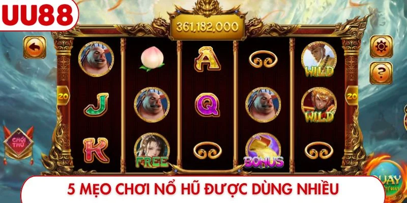 Mẹo Chơi Nổ Hũ - Chiến Thuật Săn Quỹ Thưởng Khổng Lồ 2026 - luckyfrontier
