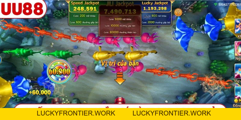 Bắn Cá Xèng - Cuộc Viễn Chinh Dưới Đáy Biển Siêu Kỳ Thú - luckyfrontier