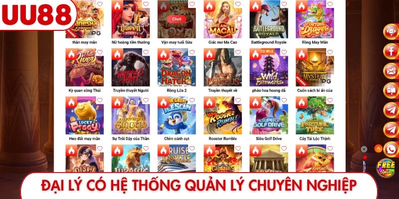 Đại Lý UU88 - Cơ Hội Hợp Tác Bền Vững, Hoa Hồng Cao - luckyfrontier