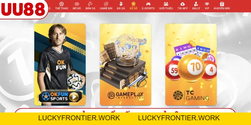 UU88 | TRANG CHỦ CHÍNH THỨC UU88.COM THÁNG 10 - luckyfrontier