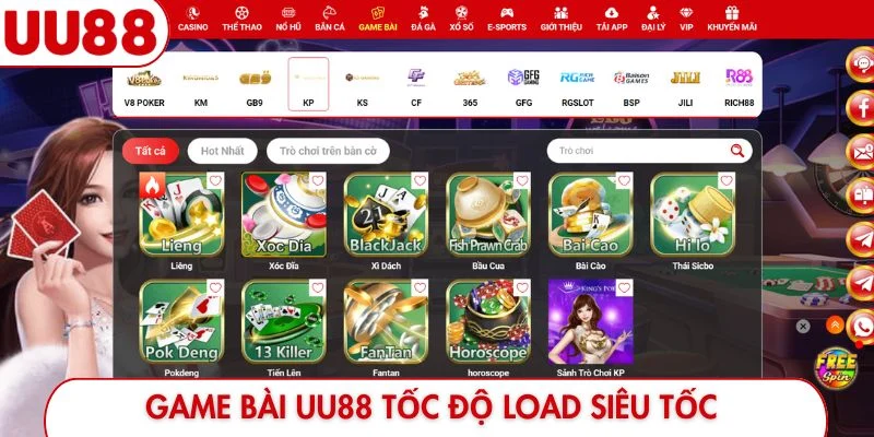 Game Bài UU88 - Sảnh Cược Uy Tín, Tỷ Lệ Thưởng Hấp Dẫn - luckyfrontier