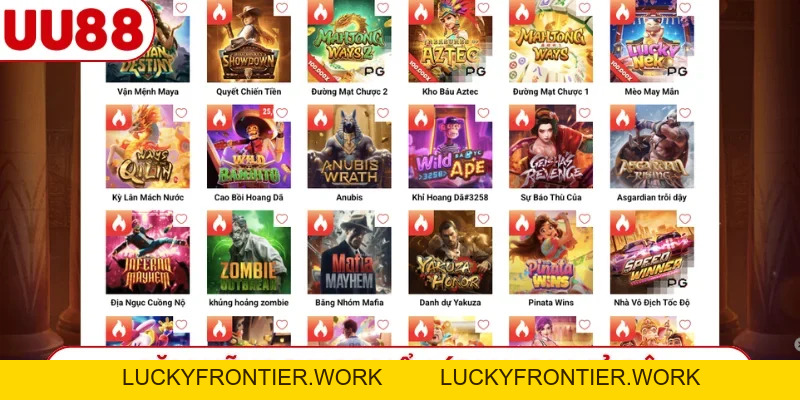 UU88 | TRANG CHỦ CHÍNH THỨC UU88.COM THÁNG 10 - luckyfrontier
